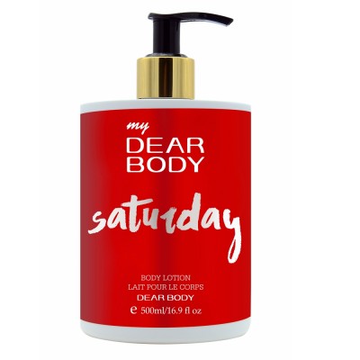 My Dear Body Brand Saturday scent 500ml Customized wholesale ladies cream for women