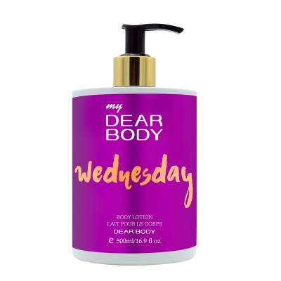 My Dear Body Brand Wednesday scent 500ml Organic Beauty Skin Care body cream for adults