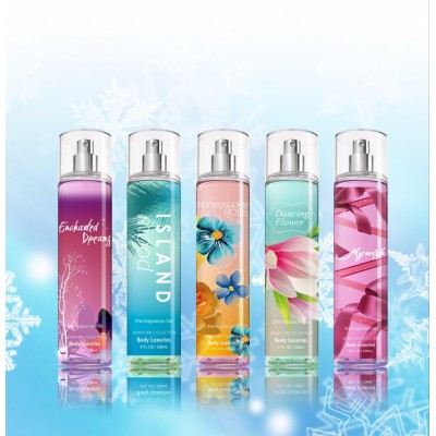 Body Luxuries secret fragrance mist body spray wholesale